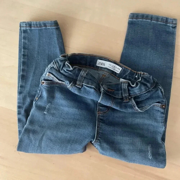 Zara Kids Skinny Jeans - Adjustable waist - Girls 3/4 - Picture 2 of 6